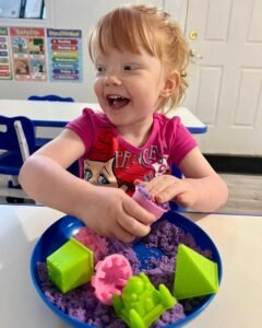 child play with toys